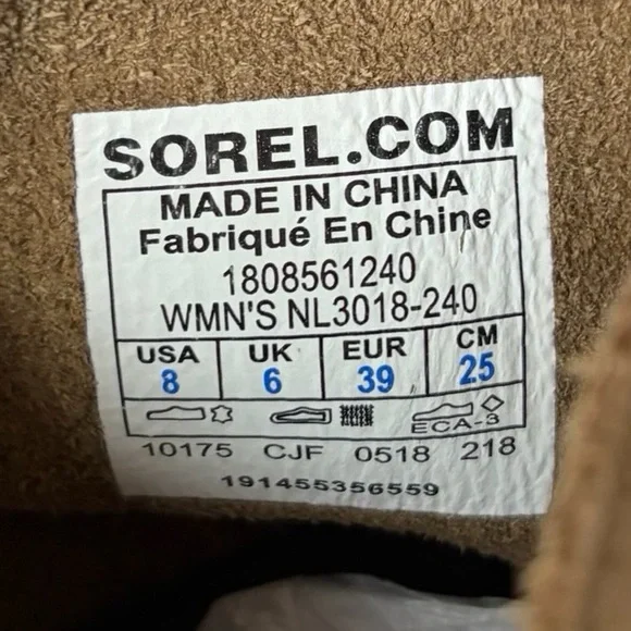 Sorel Joan Of Arctic Wedge II Boots, Ash Brown - Picture 10 of 15